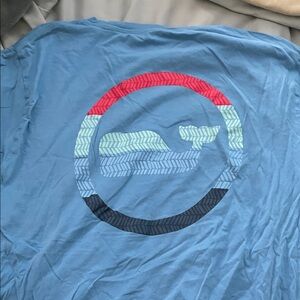 Vineyard Vines Light Blue Crew Neck Tee